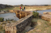 Megalithic bridge,Thulu-um-wi,Dist.-Jaintia hills,Meghalaya.